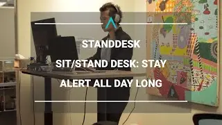 StandDesk Sit/Stand Desk: Stay Alert All Day Long