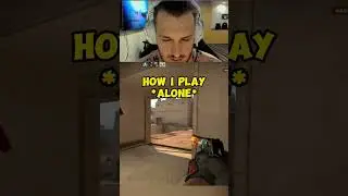Как я играю один VS Как я играю с друзьями 😂 #csgo #csgoclips #csgogamingshorts #navi