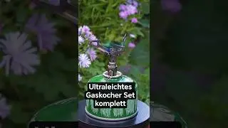 Gas Kochset ultraleicht outdoor alle Teile 380 Gramm
