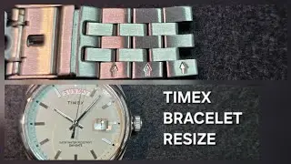КАК ИЗМЕНИТЬ РАЗМЕР БРАСЛЕТА НА ЧАСАХ TIMEX