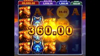 WOW VEGAS CASINO Spend $2,000 on Black Wolf Bet $20