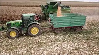 Kukorica Aratás /John Deere S670i-John Deere T660/