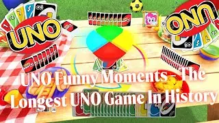 UNO Funny Moments - The Longest UNO Game In History
