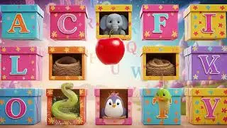 ABC Full of Fun Surprise Boxes | Fun Alphabet Learning Song for Toddlers