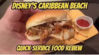 Disney's Caribbean Beach Centertown Market Quick Service food review.