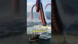 KRAKEN: MONSTER PENGHANCUR KAPAL! 🐙 #viralvideo #facts