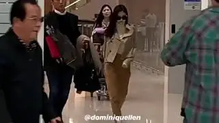 181004 Blackpink Jennie safely arrival @ incheon airport back from Paris!