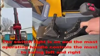 Drill rig mast controls and calibrating inclination button