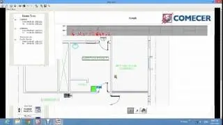 Comecer radiation area monitor