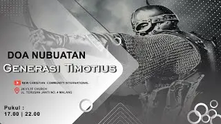 DOA NUBUATAN SORE | PASUKAN DOA RANTAI GENERASI TIMOTIUS | SABTU, 3 JANUARI 2026