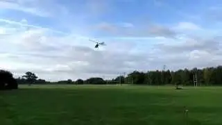 Trex 450 plus dfc hover practice.