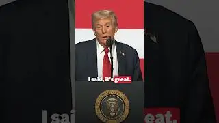 Trump compliments Obama's ability to walk down stairs