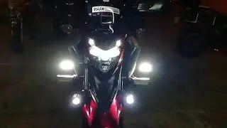 ติดตั้งไฟสโตปแสงสีขาว CB500F Touring
