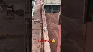 Hatch track cleaning after ship cargo loading is complete#viral #trending #shorts #short #shortvideo