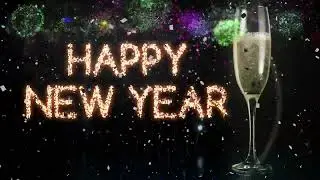 Happy New Year 2025 Stock Free  Background | Premium Video Footage | 4K