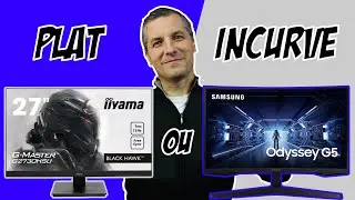 &Eacute;cran plat vs incurv&eacute; : les avantages et les inconv&eacute;nients (PC et TV)