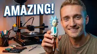 Rick DIY Toy from Rick and Morty - 3d Printing and Painting Rick Sanchez