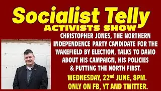 Northern Independence parliamentary by-election candidate Chris Jones