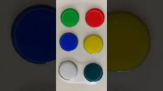 Colour mixing | Satisfying | #art #shorts #short #trending #viralshorts #colormixingmagic #coin