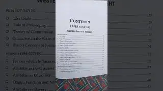 pol science#css ##pms #syllabus
