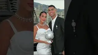 Georgia react when meet ronaldo😂#football#goat#messi#