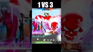 1VS3 🤯Without Vest & Helmet 🔥🔥😱Against Best PC Players Squad Of Indian  Region🎯 #shorts #short