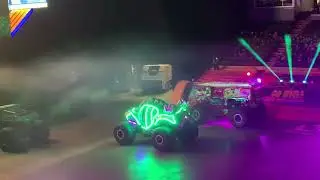 Hot Wheels Monster Truck Live Glow N Fire Wheelies