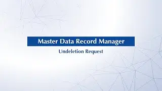 PiLog MDRM V10.3 Material Master Undeletion Process