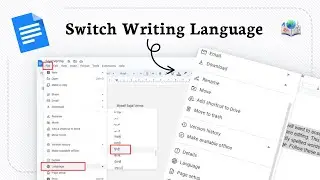 How to change language of google docs (Locale Edit)