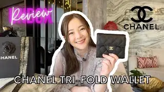 รีวิว CHANEL Tri-Fold Wallet (Unbox & Review) | ใครอยากได้กระเป๋าสตางค์ชาแนลต้องดู!