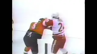 Bob Probert vs Dave Richter NHL Dec 14/85