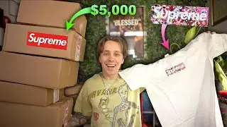 Unboxing The Supreme Murakami Box Logo! I SPENT $5000 ON THIS SUPREME HAUL