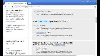 Step : 3 Downloading PHP