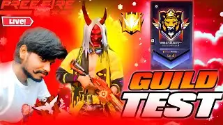 ANGRY YOUTUBER GUILD TEST ☠️ RBG YOUTUBER GUILD TEST🔥TOP 1 GUILD ❤️#shorts #live #freefire #rbglive