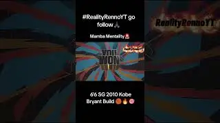 6'6 SG Kobe Bryant Build #nba2k26 #kobebryant #ps5gameplay #2kcommunity #2kclips