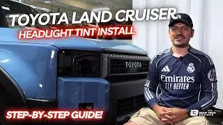 Установка тонировки фар на Toyota Land Cruiser (2024-2026)