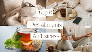 ✅ TOP 5 des aliments ANTI-STRESS 🌿🍫 | Adoptez-les d&egrave;s maintenant pour plus de s&eacute;r&eacute;nit&eacute; !