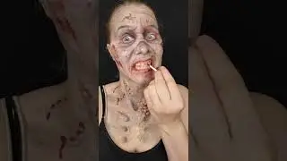 Time to become Undead! Realistic Zombie makeup for #halloween 🧟&zwj;♀️#makeup #sfxmakeup #zombie