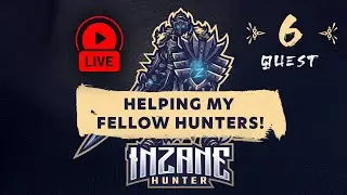 🔴 LIVE | Helping My Fellow Hunters With S.O.S! | Monster Hunter World | InZane Hunter | Q.6