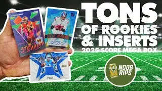 Tons of Rookies and Inserts In The New 2025 Score Football Set