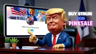 💸 HOW TO BUY $TRUM ON PINKSALE BY PC | SAVE TRUMP