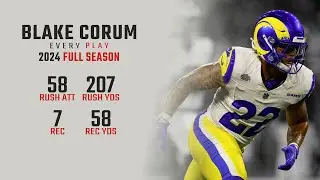 Blake Corum 2024 Highlights | Every Run, Target, and Catch