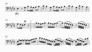 Vivaldi - Spring | Cello Sheet Music
