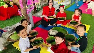 Hoạt động ngoại khoá “ Múa hát mừng xuân” năm 2026, Trường Mầm non Hoa Hồng, Cam Lâm, Khánh Hoà