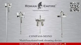 COMPASS MONO &ndash; ATEX Tank Cleaning device, produced by ROMAN EMPIRE&reg;