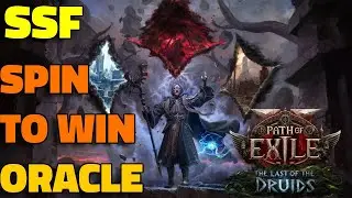 SSF Oracle Spin To Win Build - Reaching Maps Today - Path of Exile 2