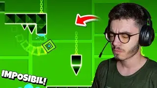 AM JUCAT GEOMETRY DASH CU OCHII ÎNCHIȘI?! MARE GREȘEALĂ