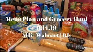 WW Freestyle Grocery Haul and Meal Plan| Aldi | BJs | Walmart Grocery Pick Up