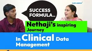 Career in 𝐂𝐥𝐢𝐧𝐢𝐜𝐚𝐥 𝐃𝐚𝐭𝐚 𝐌𝐚𝐧𝐚𝐠𝐞𝐦𝐞𝐧𝐭 𝐰𝐢𝐭𝐡 𝐍𝐞𝐭𝐡𝐚𝐣𝐢&rsquo;𝐬 inspiring journey! | CliniLaunch