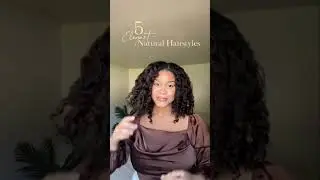 Elegant natural hairstyles for black women
